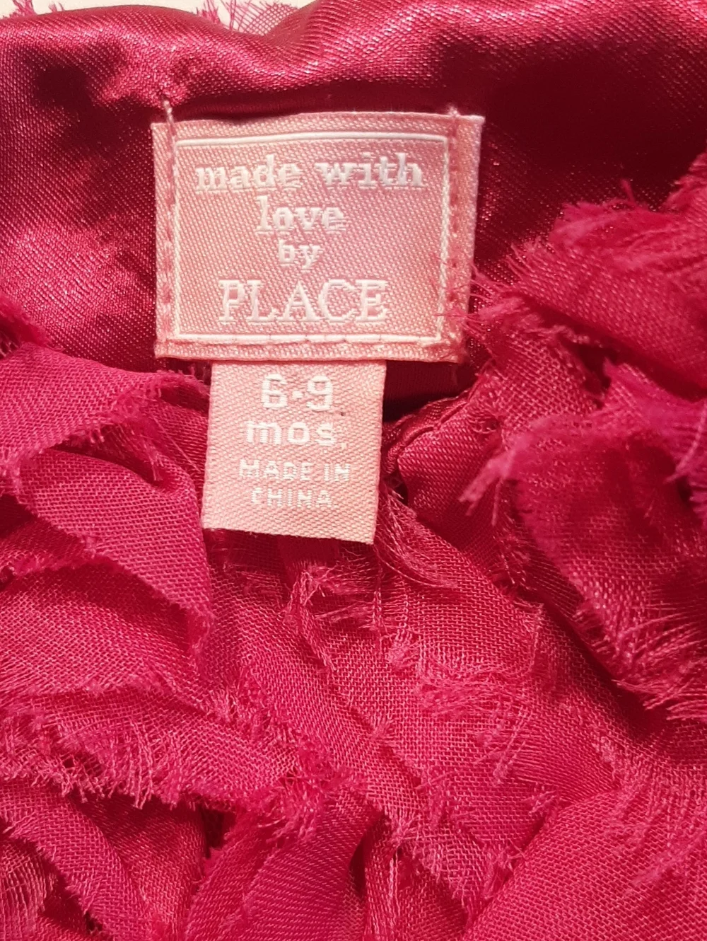The Children's Place Magenta Party Dress